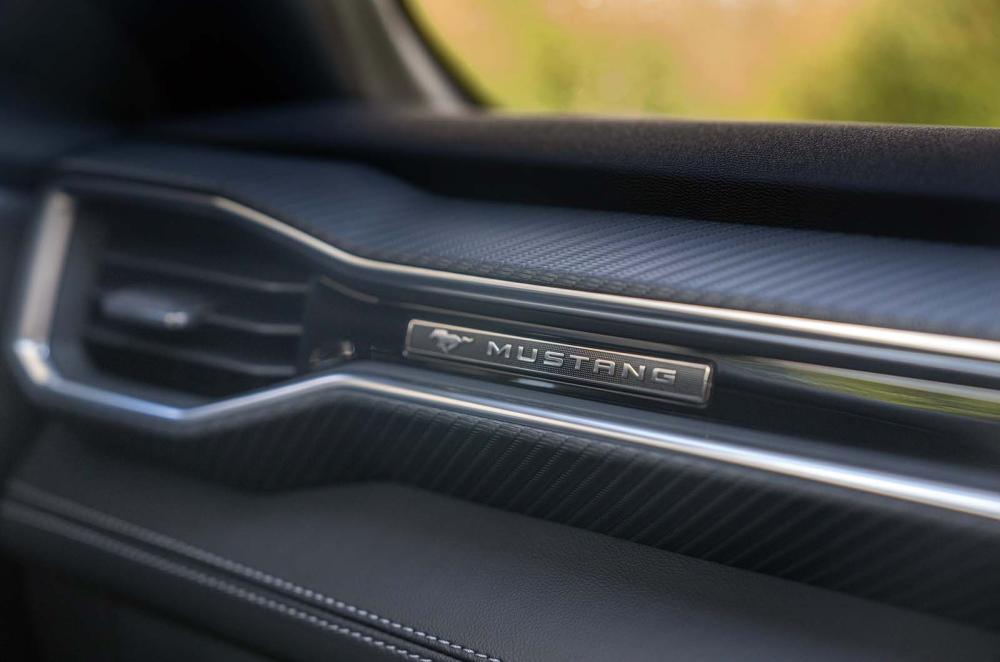 Ford Mustang GT dashboard detail