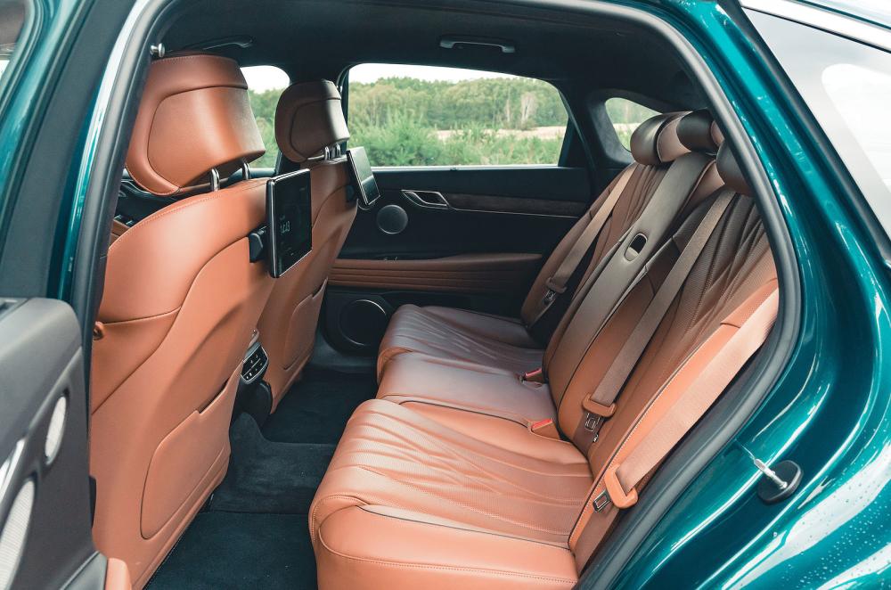 Genesis Electrified G80 back seats