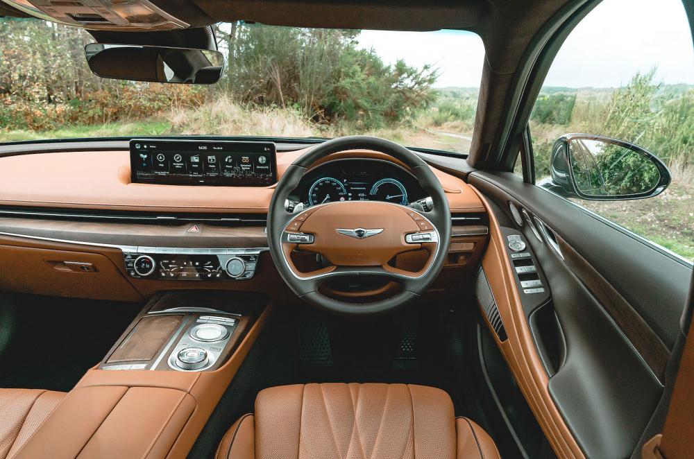 Genesis Electrified G80 dashboard