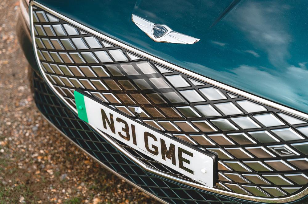 Genesis Electrified G80 front detail