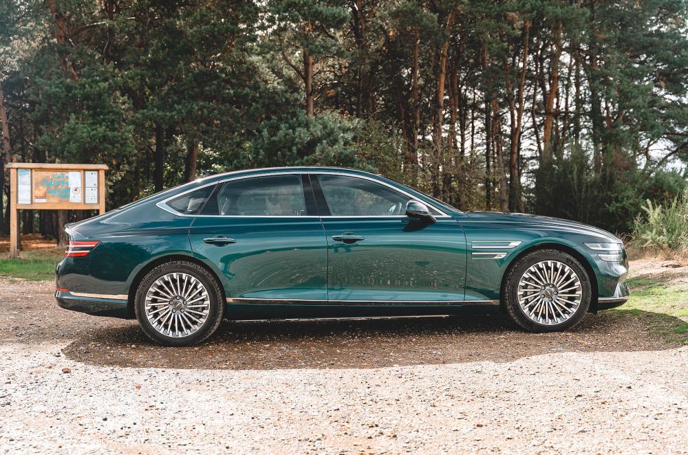 Genesis Electrified G80 right static