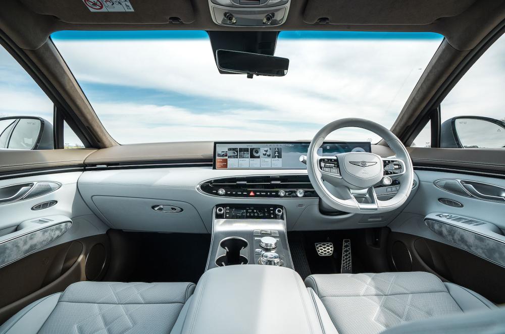 Genesis Electrified GV70 dashboard