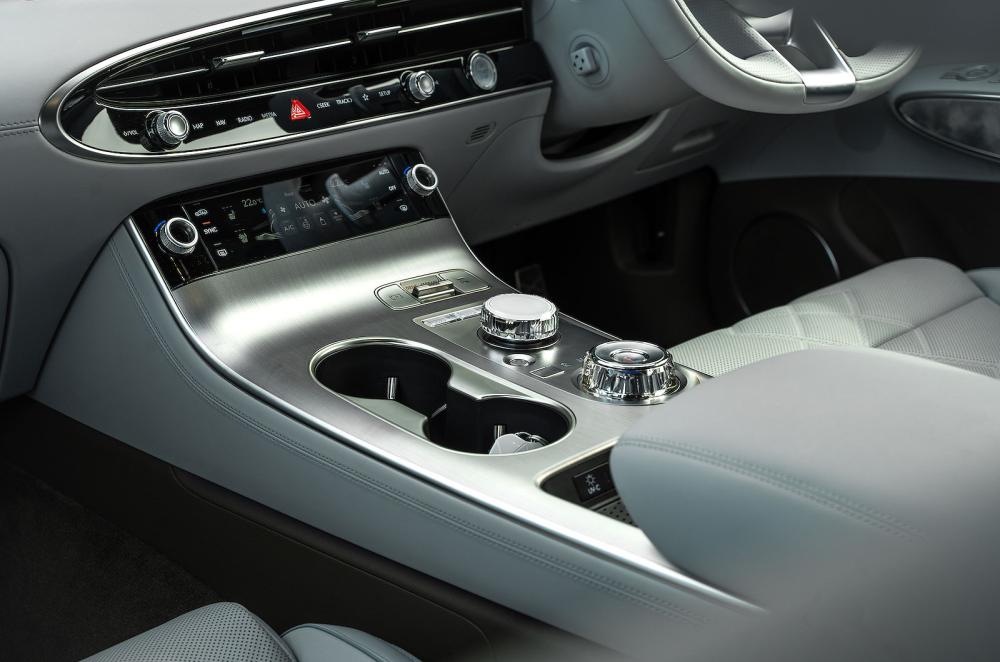 Genesis Electrified GV70 interior detail
