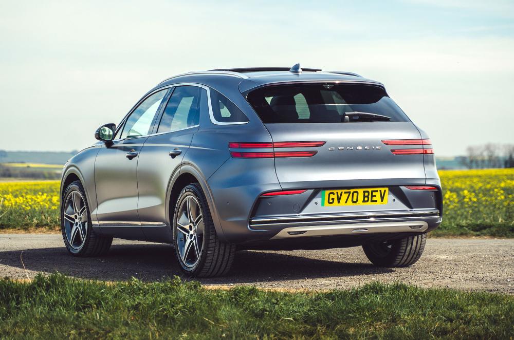 Genesis Electrified GV70 rear left static