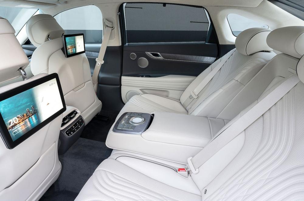 Genesis G80 back seats