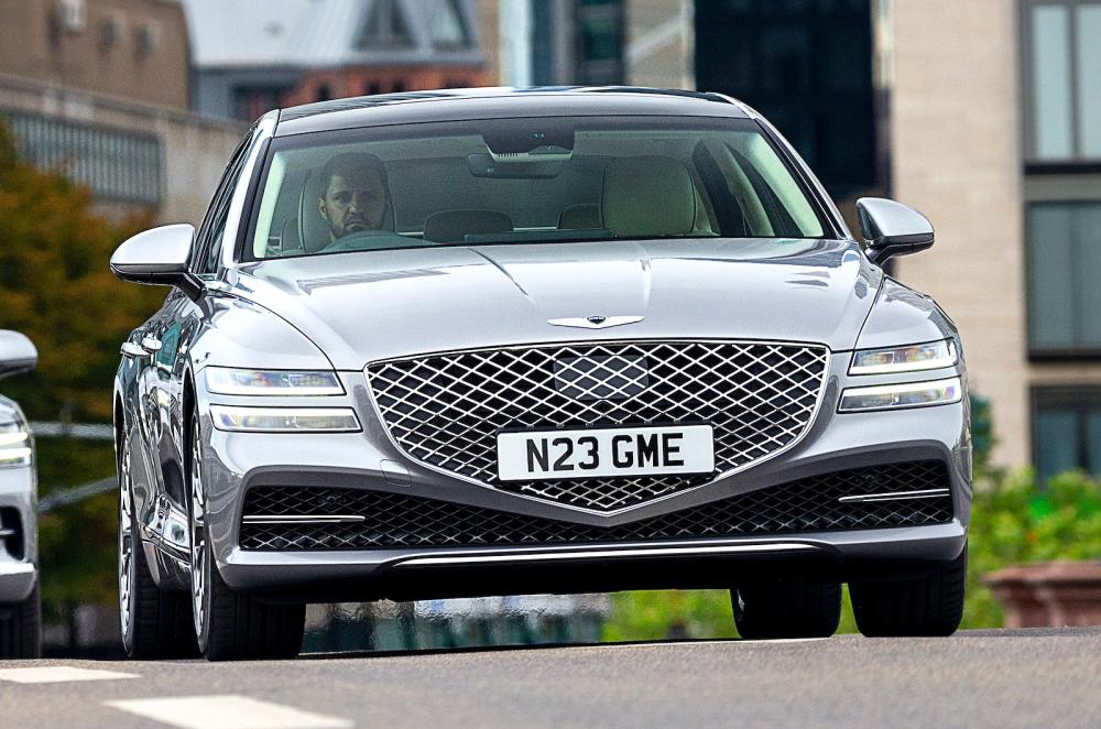 Genesis G80 front driving
