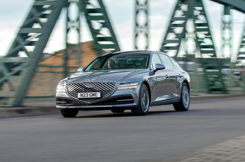 Genesis G80 front left driving
