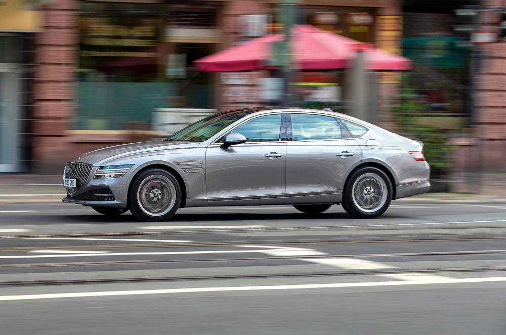 Genesis G80 left driving