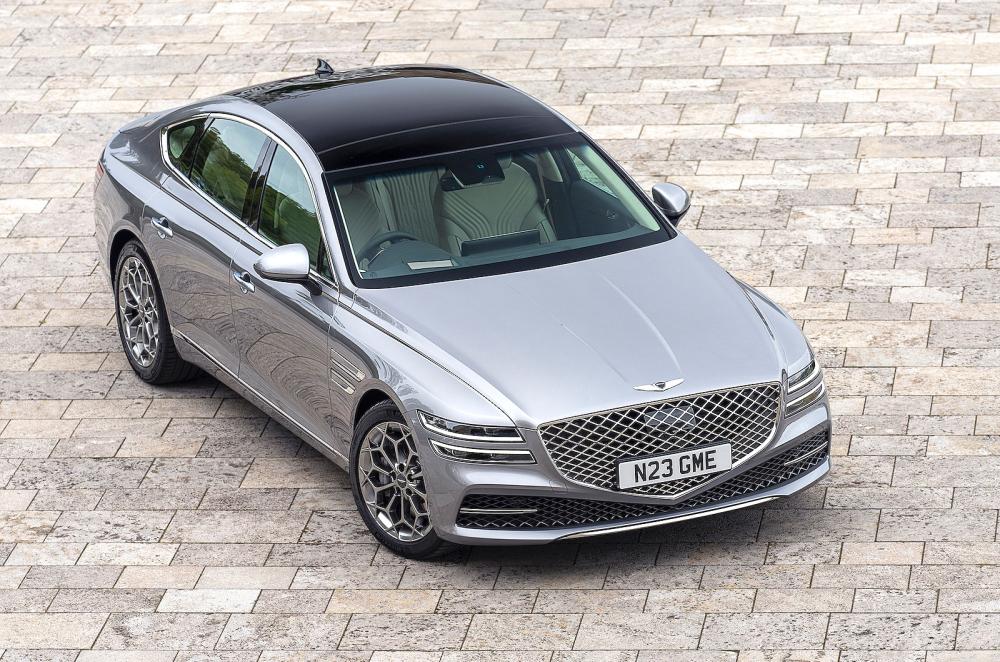 Genesis G80 overhead static