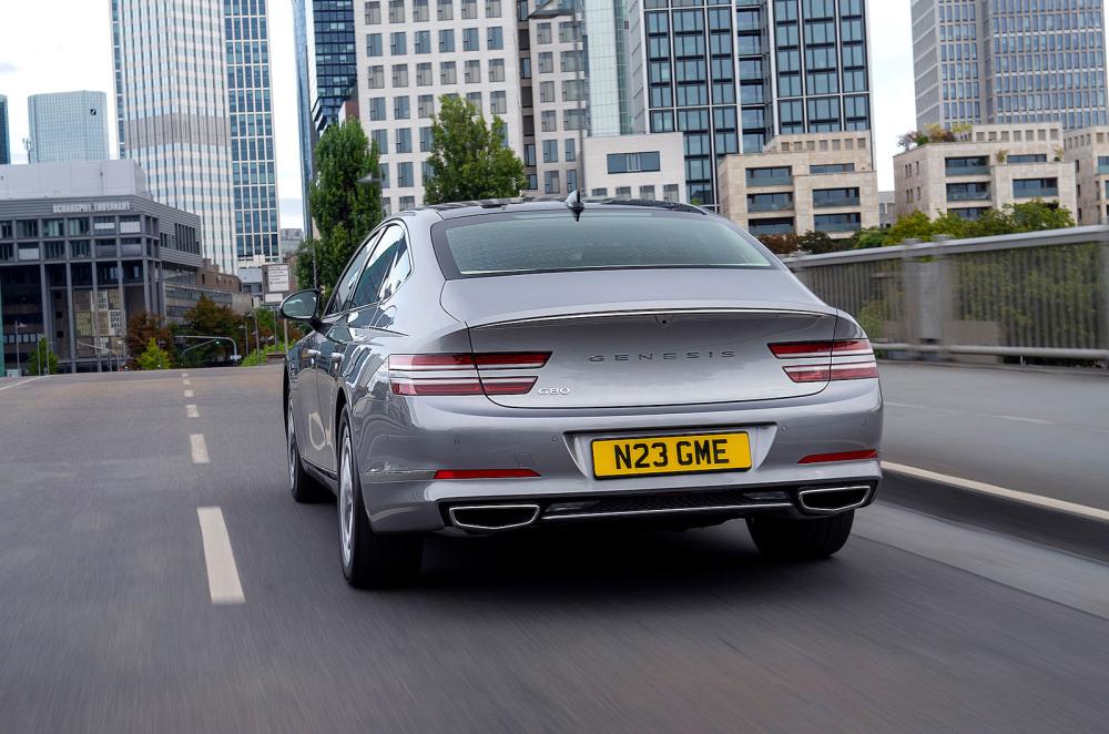 Genesis G80 rear driving