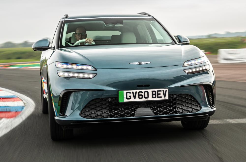 Genesis GV60 front cornering