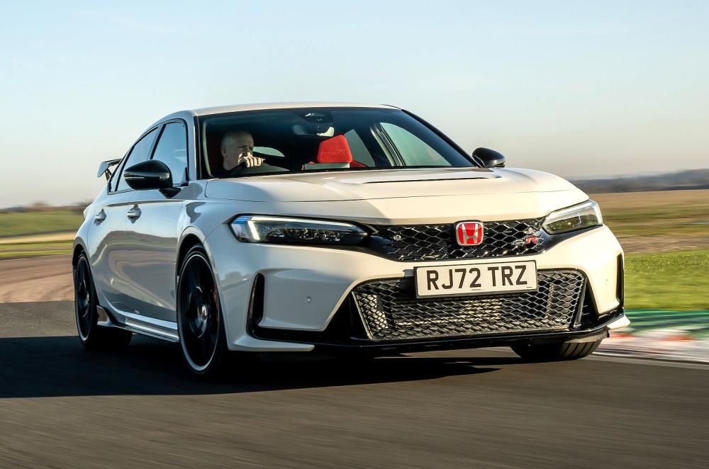 Honda Civic Type R front cornering