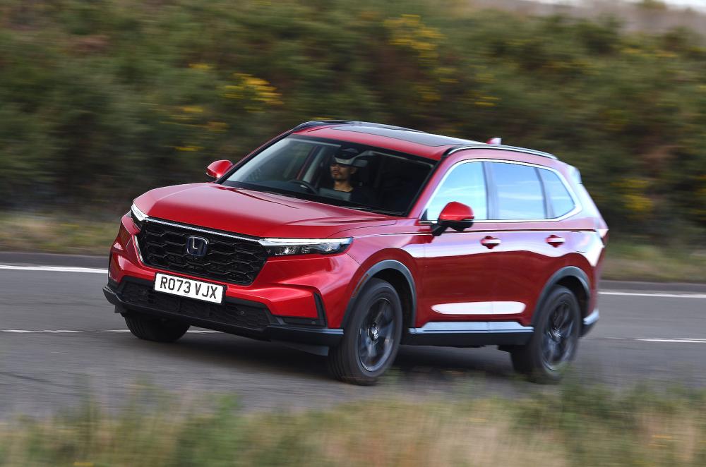 Honda CR-V front left driving