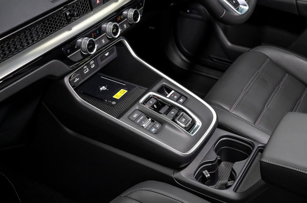 Honda CR-V interior detail