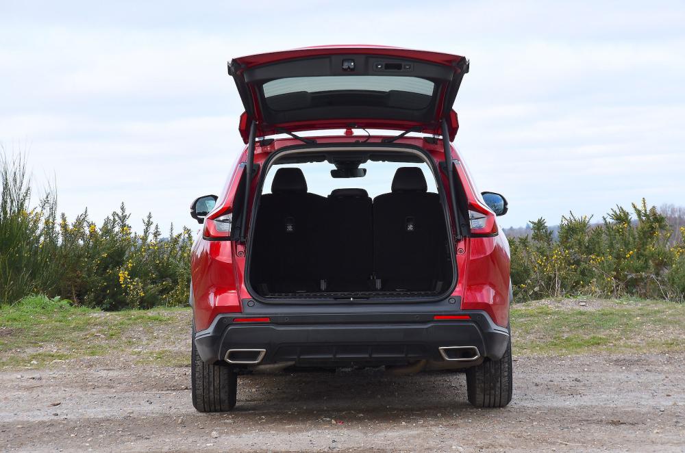 Honda CR-V rear static boot open