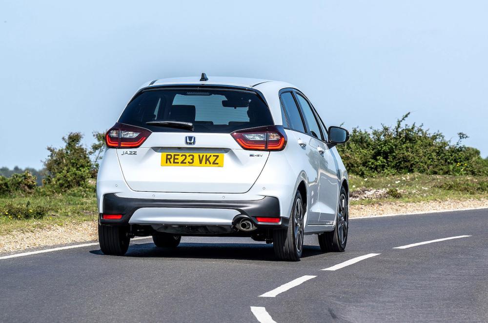 Honda Jazz rear cornering