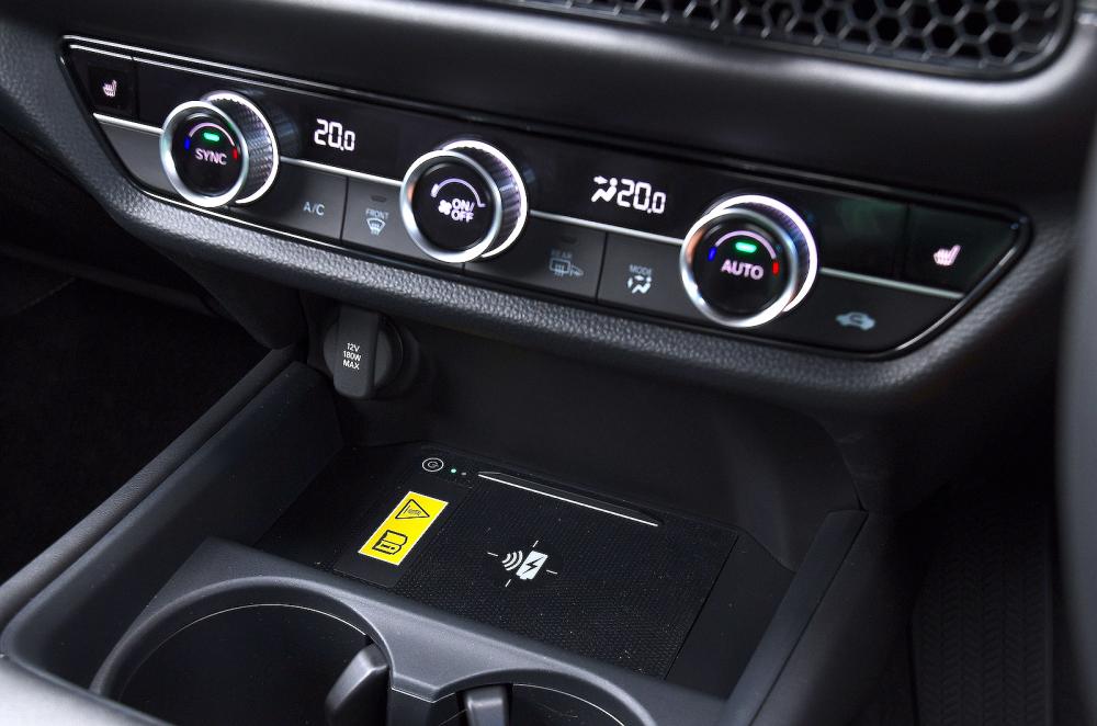 Honda ZR-V interior detail