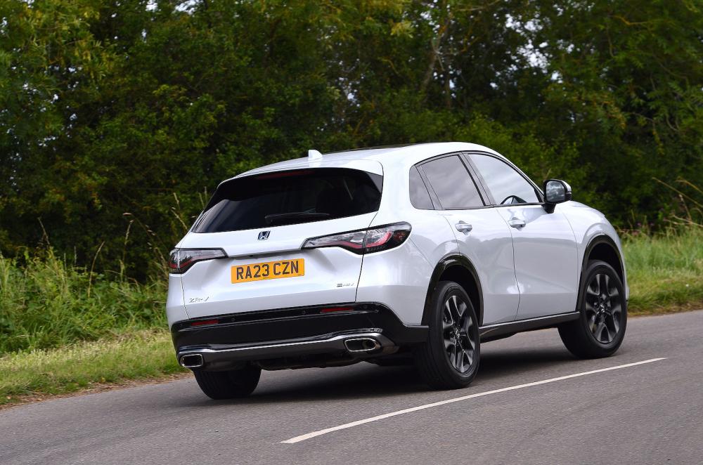 Honda ZR-V rear cornering