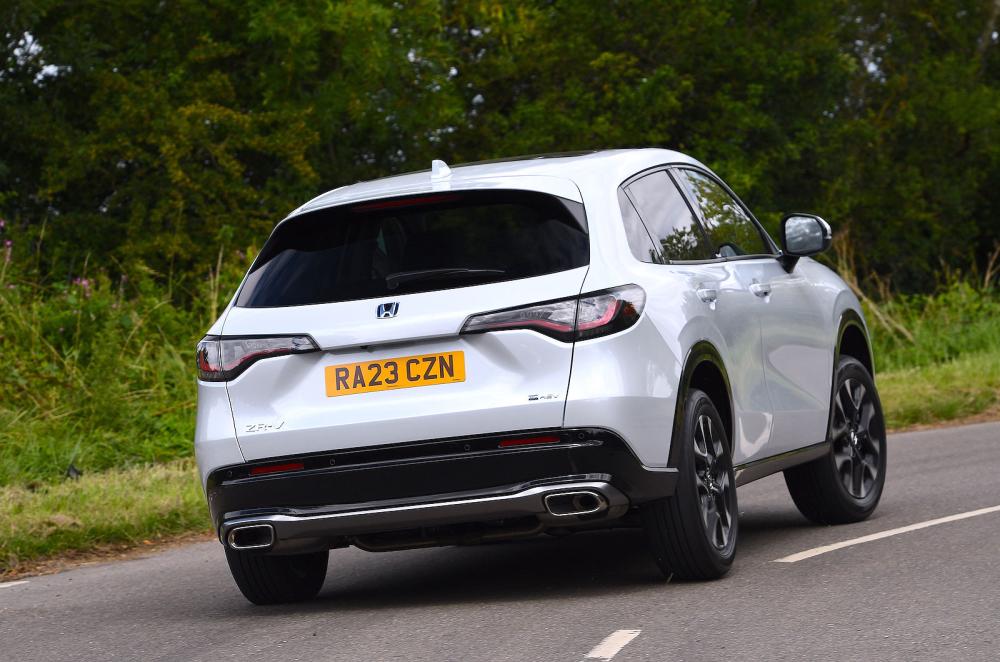 Honda ZR-V rear cornering