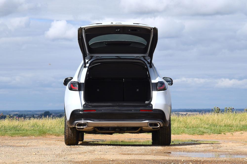 Honda ZR-V rear static boot open