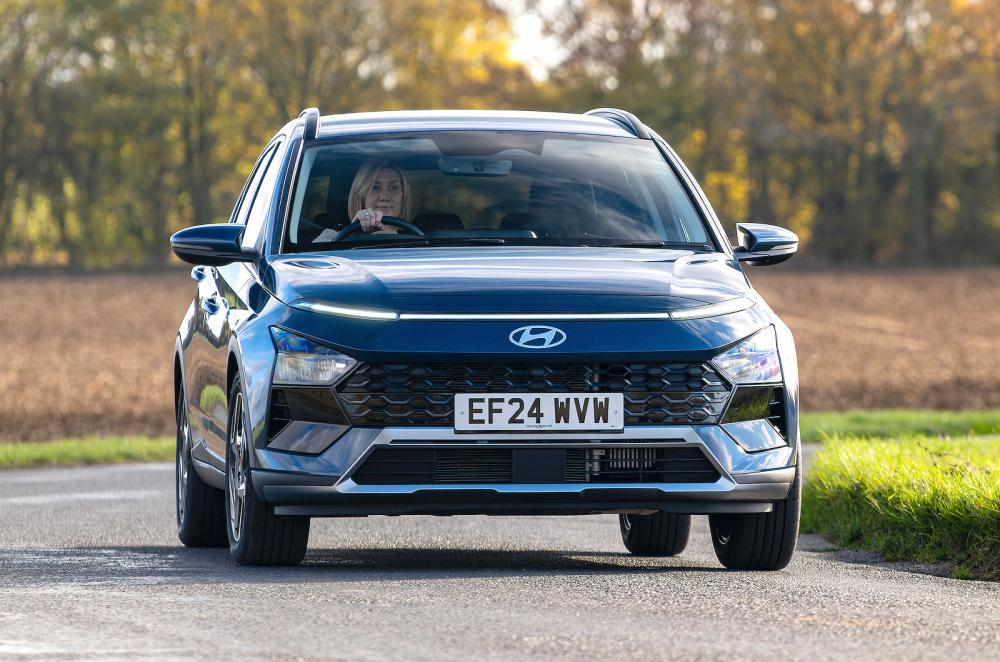 Hyundai Bayon front cornering