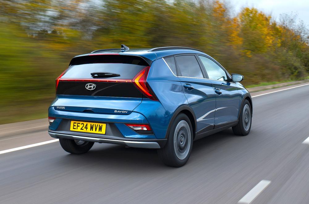 Hyundai Bayon rear right driving