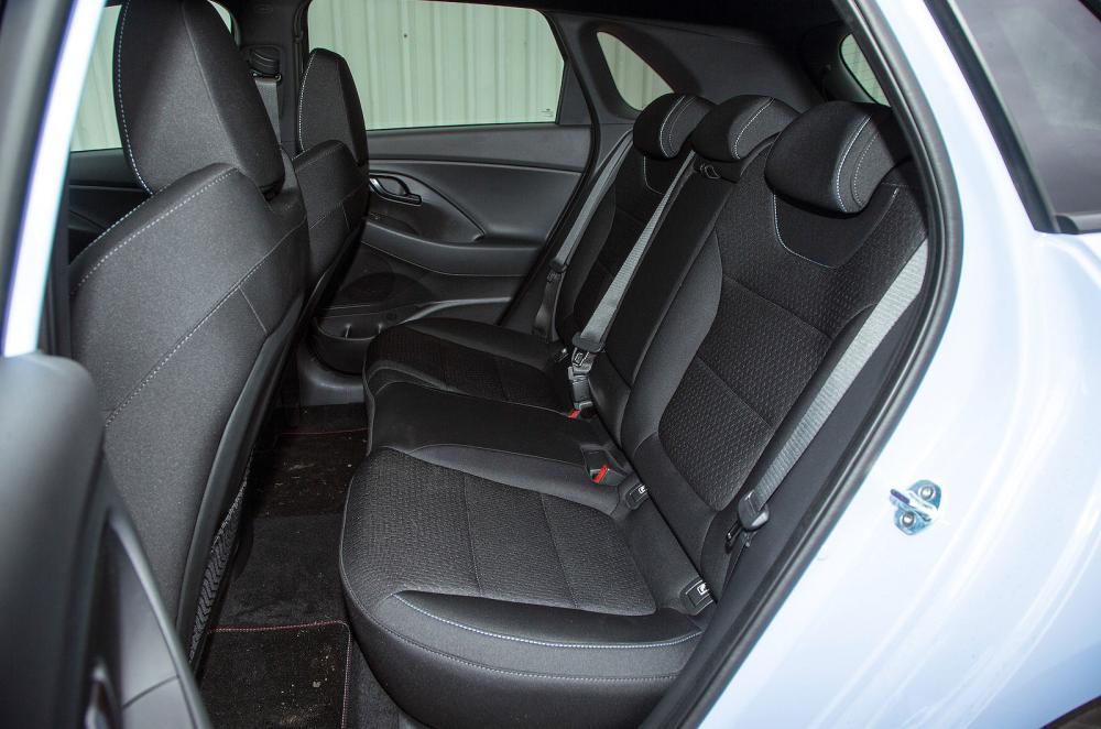 Hyundai i30 N interior back seats