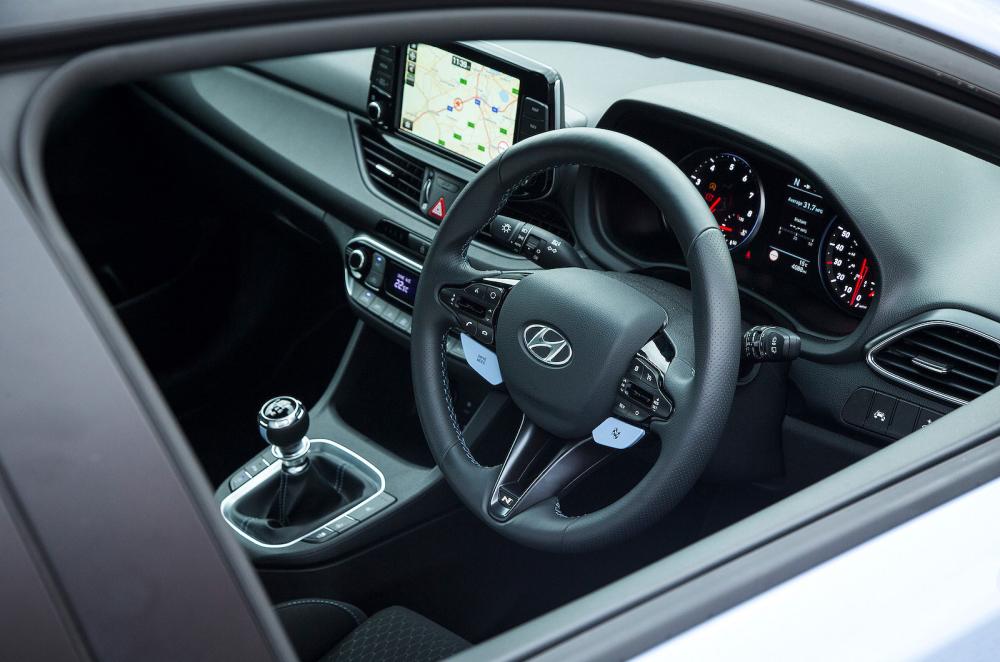 Hyundai i30 N steering wheel