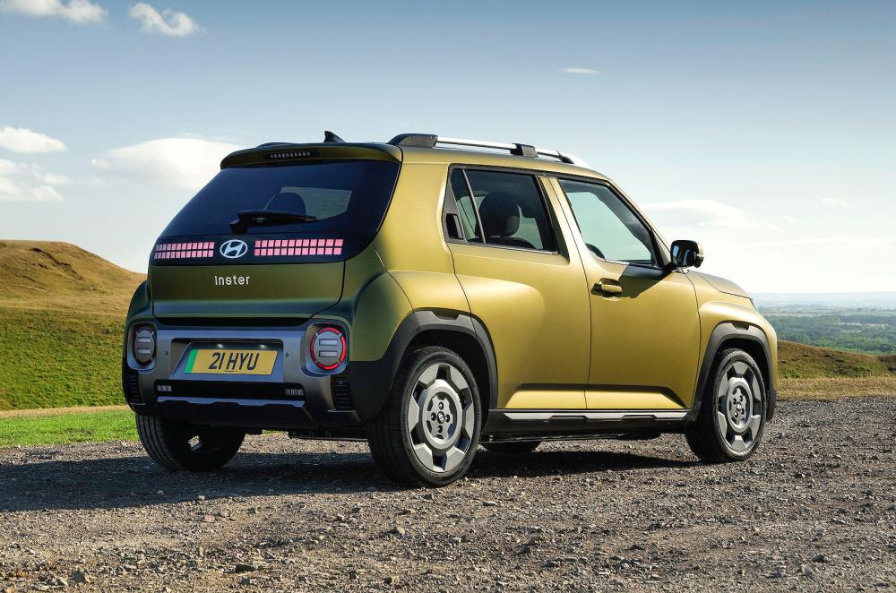 Hyundai Inster rear right static