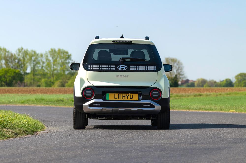 Hyundai Inster rear driving