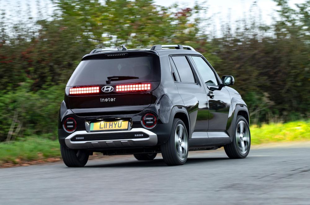 Hyundai Inster rear right driving