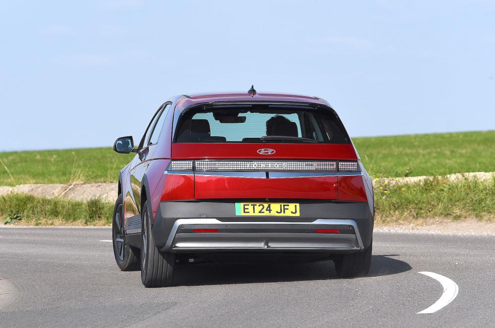 Hyundai Ioniq 5 rear cornering