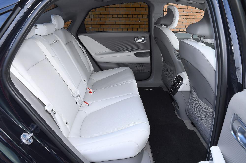 Hyundai Ioniq 6 interior rear seats