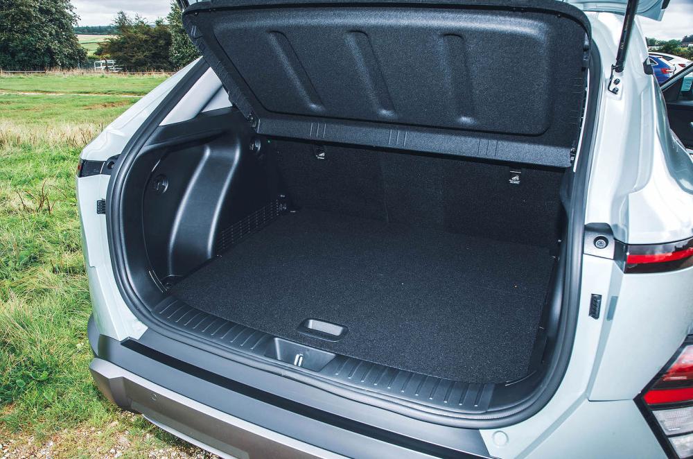 Hyundai Kona boot open