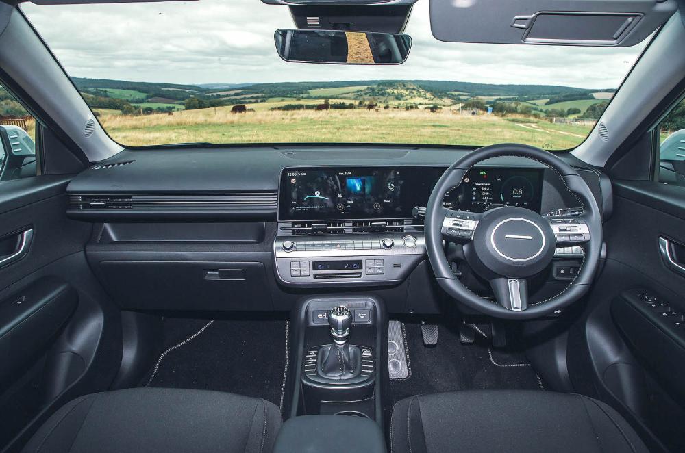 Hyundai Kona interior dashboard