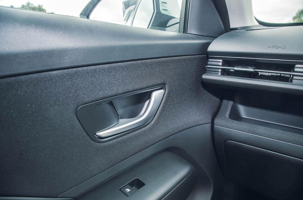 Hyundai Kona interior detail