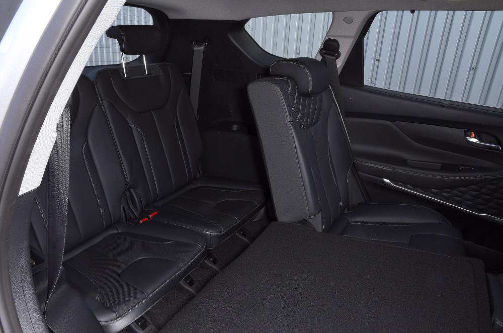Used Hyundai Santa Fe 2018-2024 interior back seats