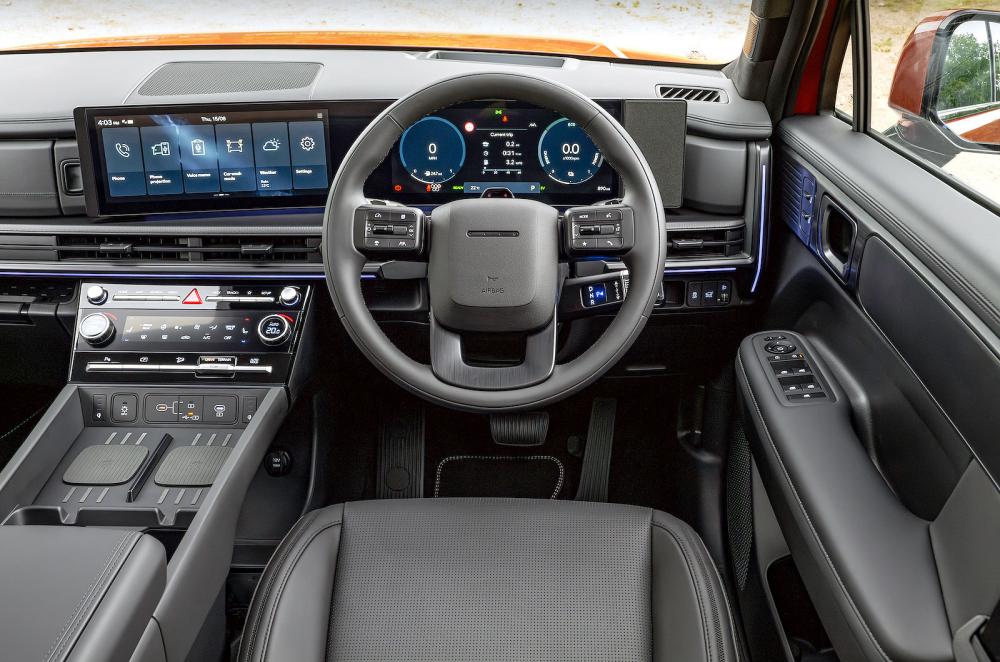 Used Hyundai Santa Fe 2018-2024 interior dashboard