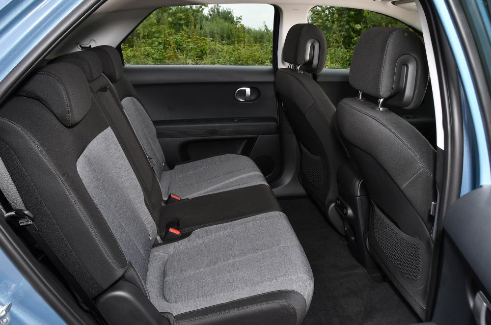 Hyundai Ioniq 5 interior rear seats