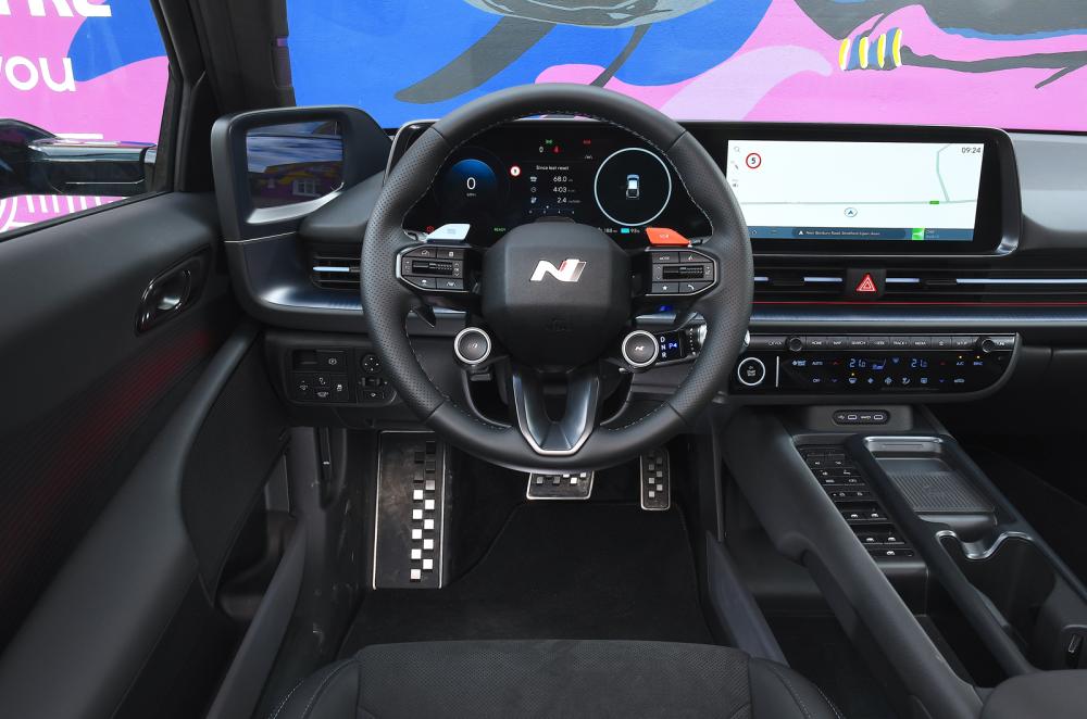 Hyundai Ioniq 6 N dashboard