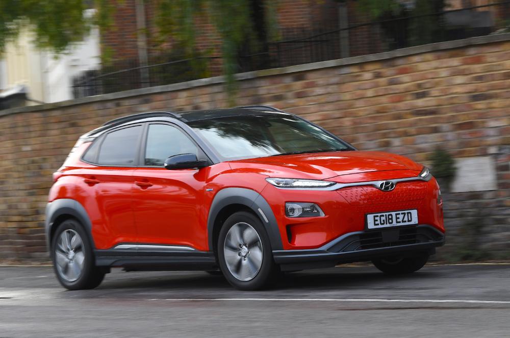 Used Hyundai Kona Electric 2018-2023 front corner