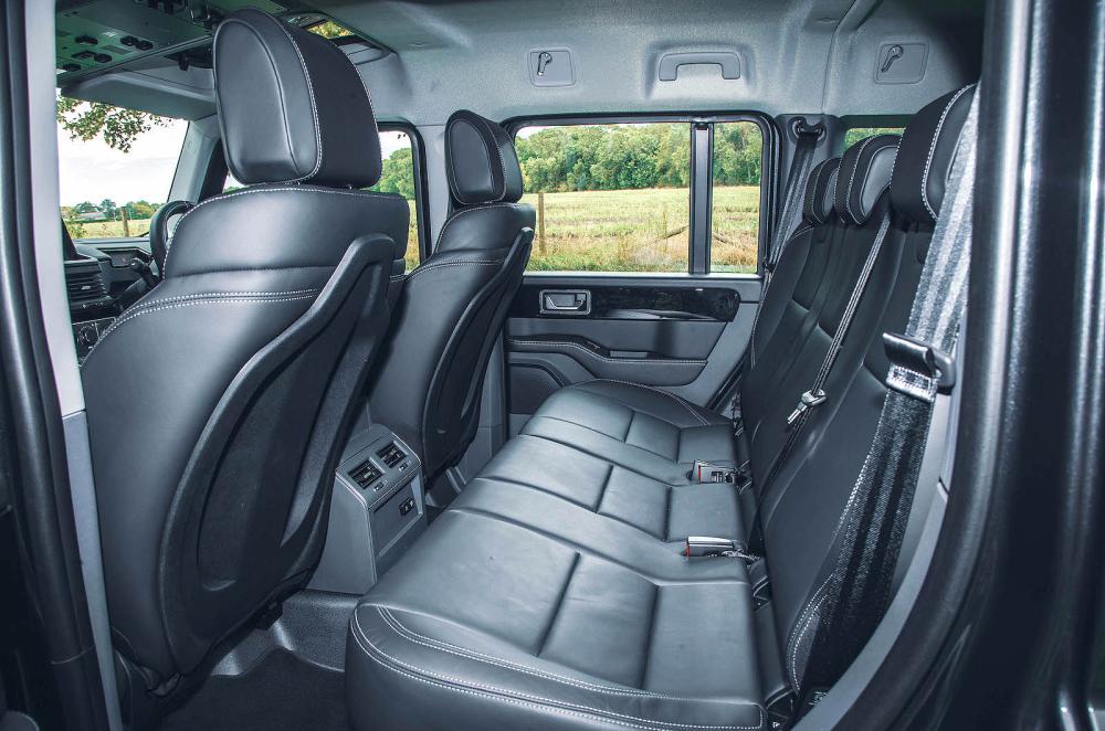 Ineos Grenadier back seats