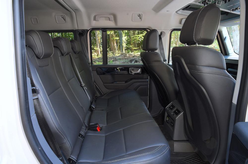 Ineos Grenadier back seats