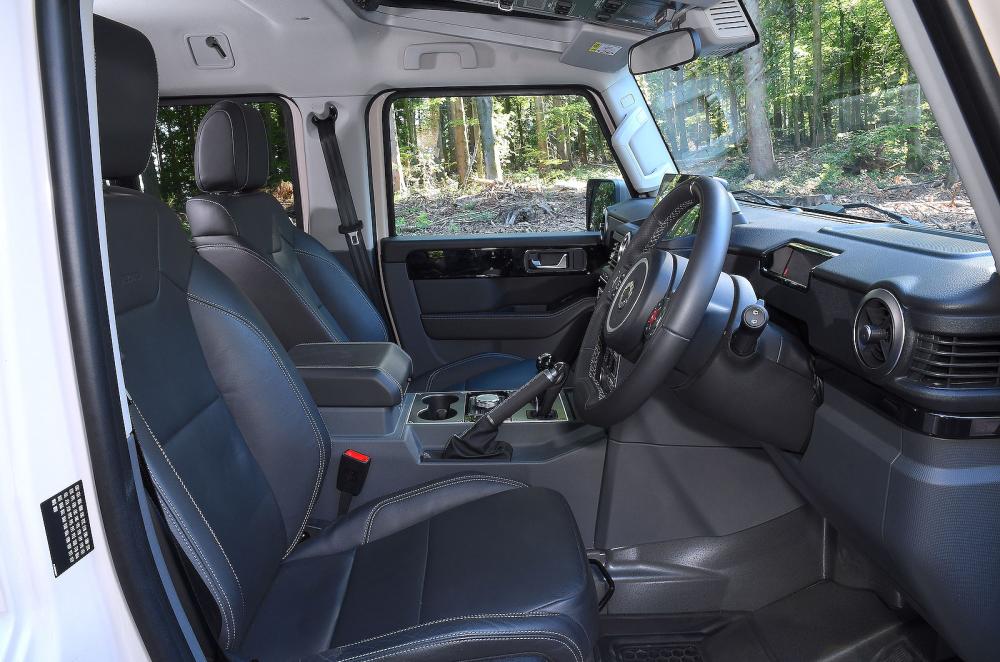 Ineos Grenadier front seats