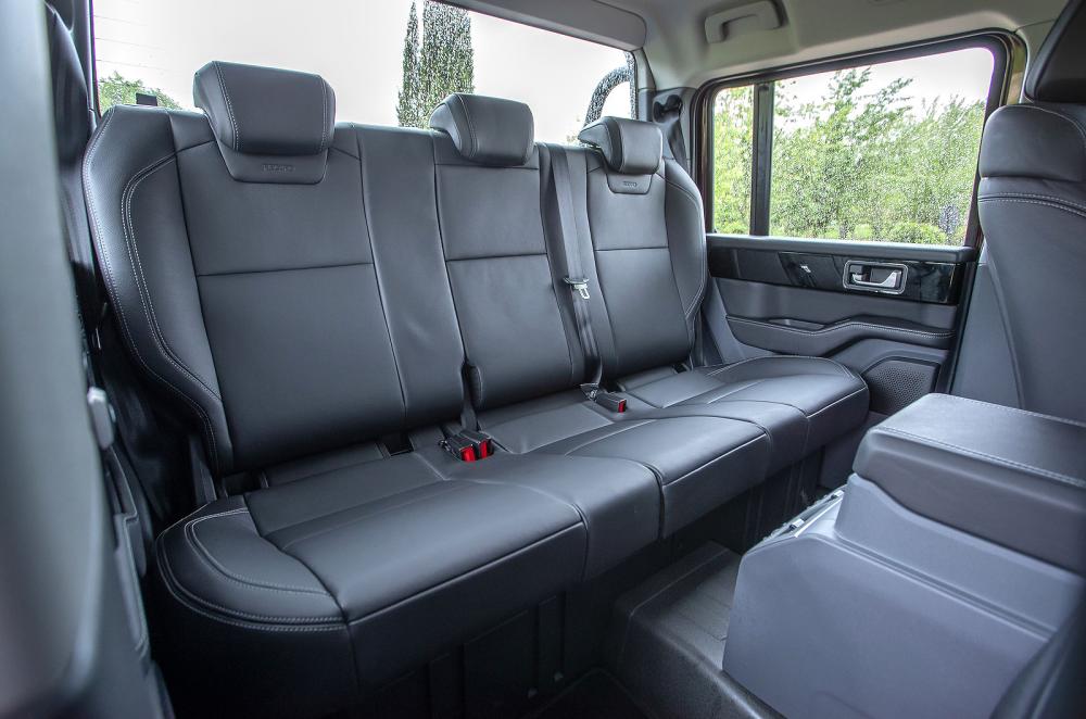 Ineos Grenadier Quartermaster back seats