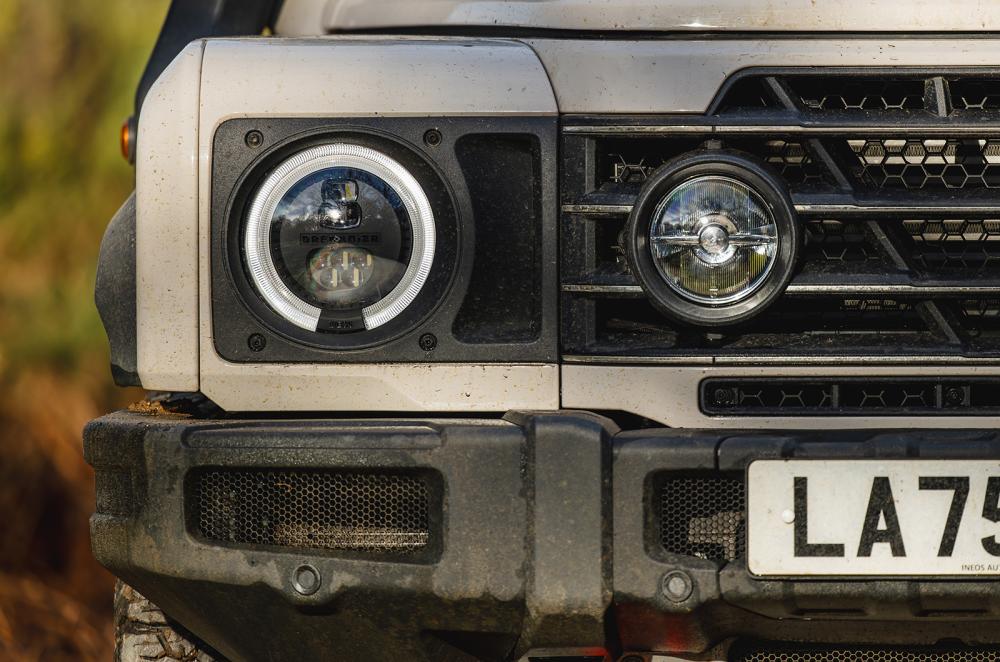 Ineos Grenadier Quartermaster headlight
