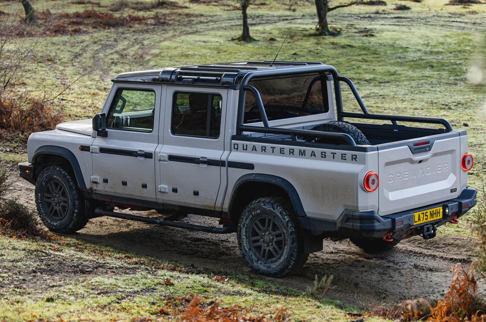 Ineos Grenadier Quartermaster static rear left