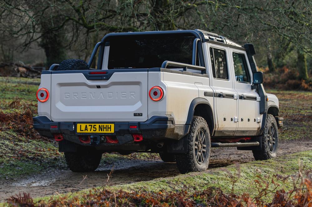 Ineos Grenadier Quartermaster static rear right