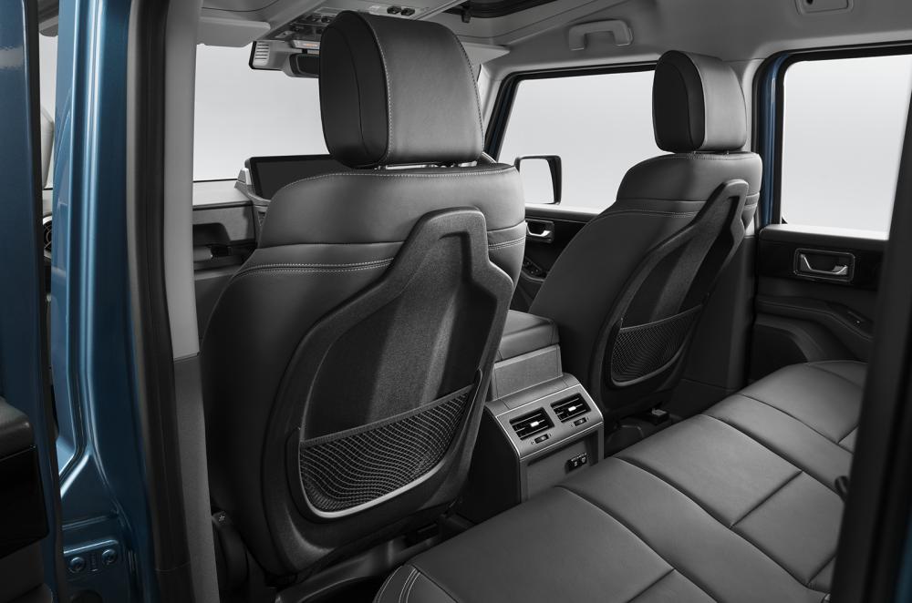 Ineos Grenadier rear seats