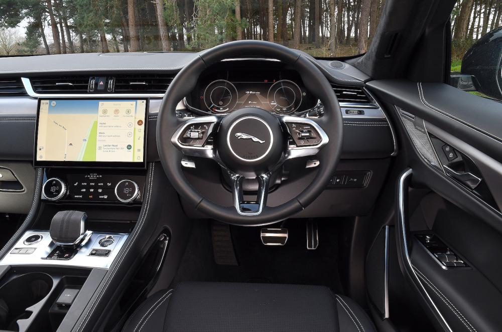 Jaguar F-Pace interior dashboard